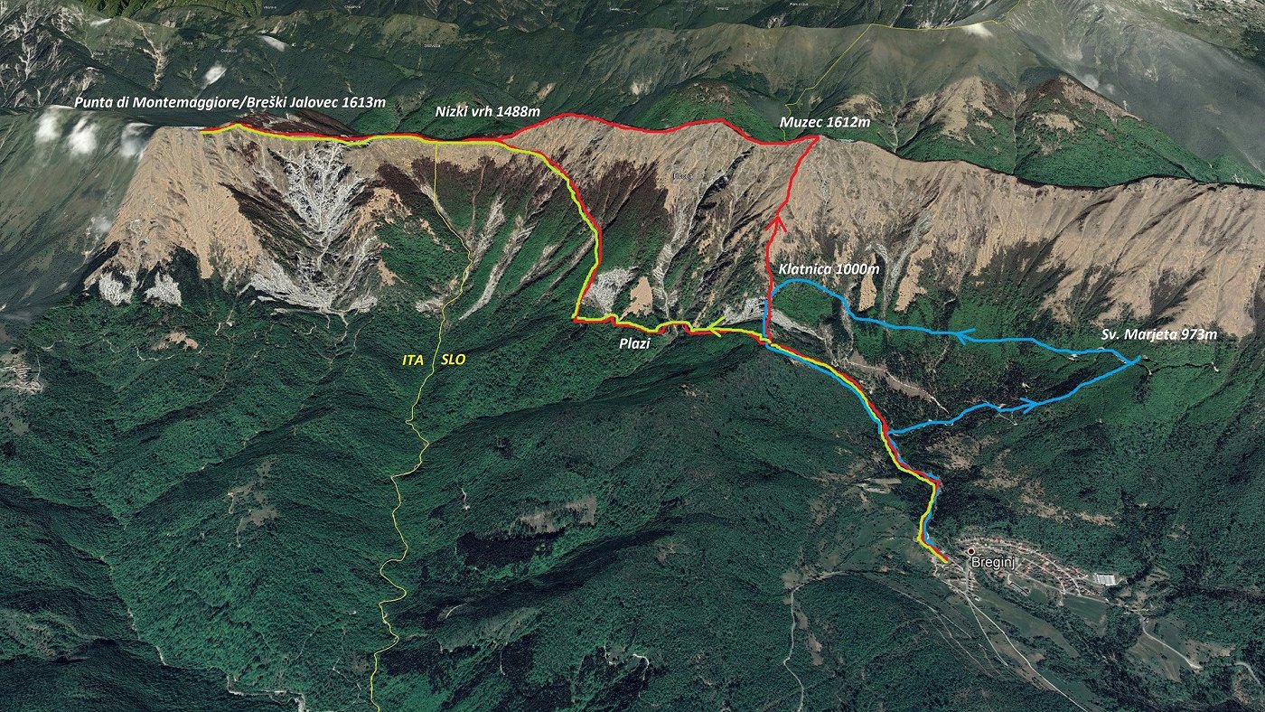  escursione tradizionale Breginj – Muzec - Nizki Vrh – Breginj